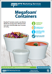 Megafoam Containers - Product Brochure